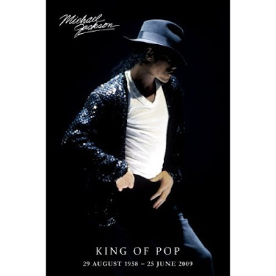 Michael Jackson (King of Pop, Commemorative) Music Poster 