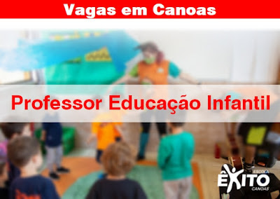 Vaga para Professor de Educação Infantil em Canoas