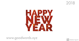 Professional look smart New year greeting idea image