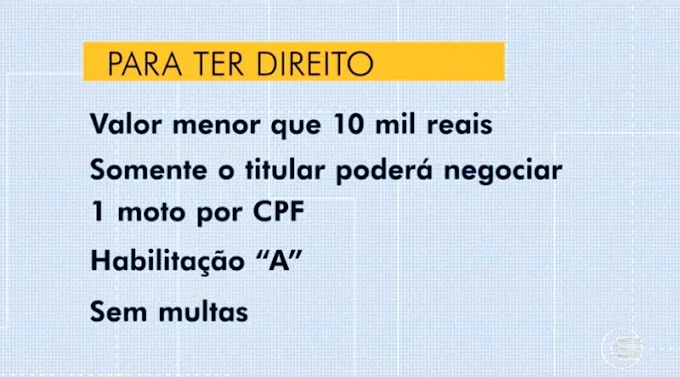 Assista: Detran-PI facilita regularização de motos com descontos e parcelando débitos