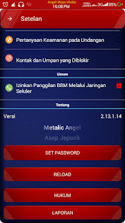 BBM Mod Official 2.13.1.14 Metallic Angel v2 Terbaru Gratis