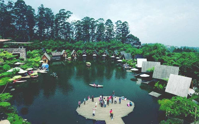 6 Tempat Wisata Di Bandung Yang Cocok Untuk Family Gathering - Kampung Bambu - Outbound Lembang Bandung