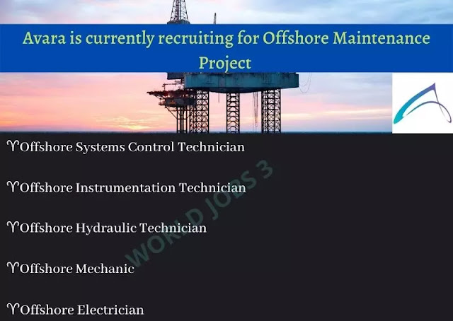 Avara is currently recruiting for Offshore Maintenance Project