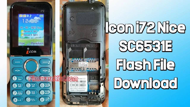 Icon i72 Nice Flash File SC6531E