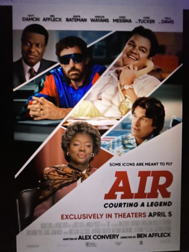 Air" movie explores sneaker culture and a mother's influence without Michael Jordan.