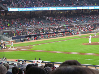 First pitch, Phillies vs. Braves