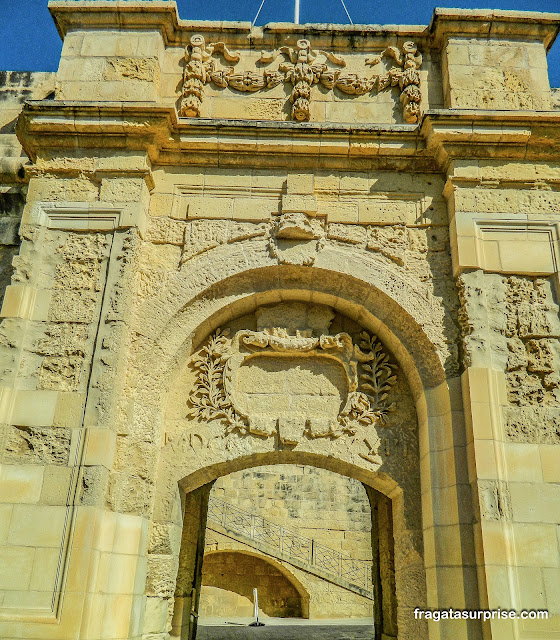 Couvre Porte em La Vittoriosa, Malta