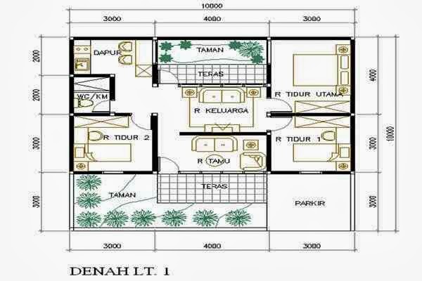  Rumah  Ini Itu Denah Rumah  Minimalis Ala Korea 