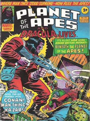 Marvel UK, Planet of the Apes #115, Beneath