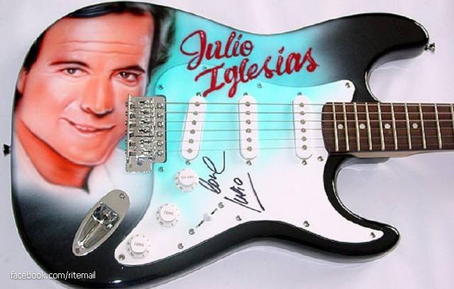 Julio Iglesias was a promising footballer, however, was in a horrible car accident. Three years of paralysis (except arms), Julio led to the guitar. Thanks to them Iglesias became a famous musician.