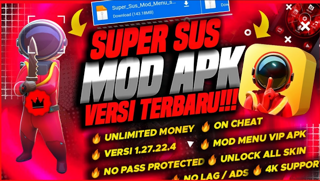 Download Super Sus Mod Apk Unlimited Golden Star 2022