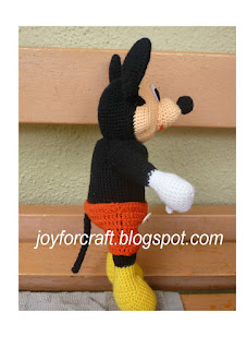 Crochet Cute Disney Mickey Mouse Pattern