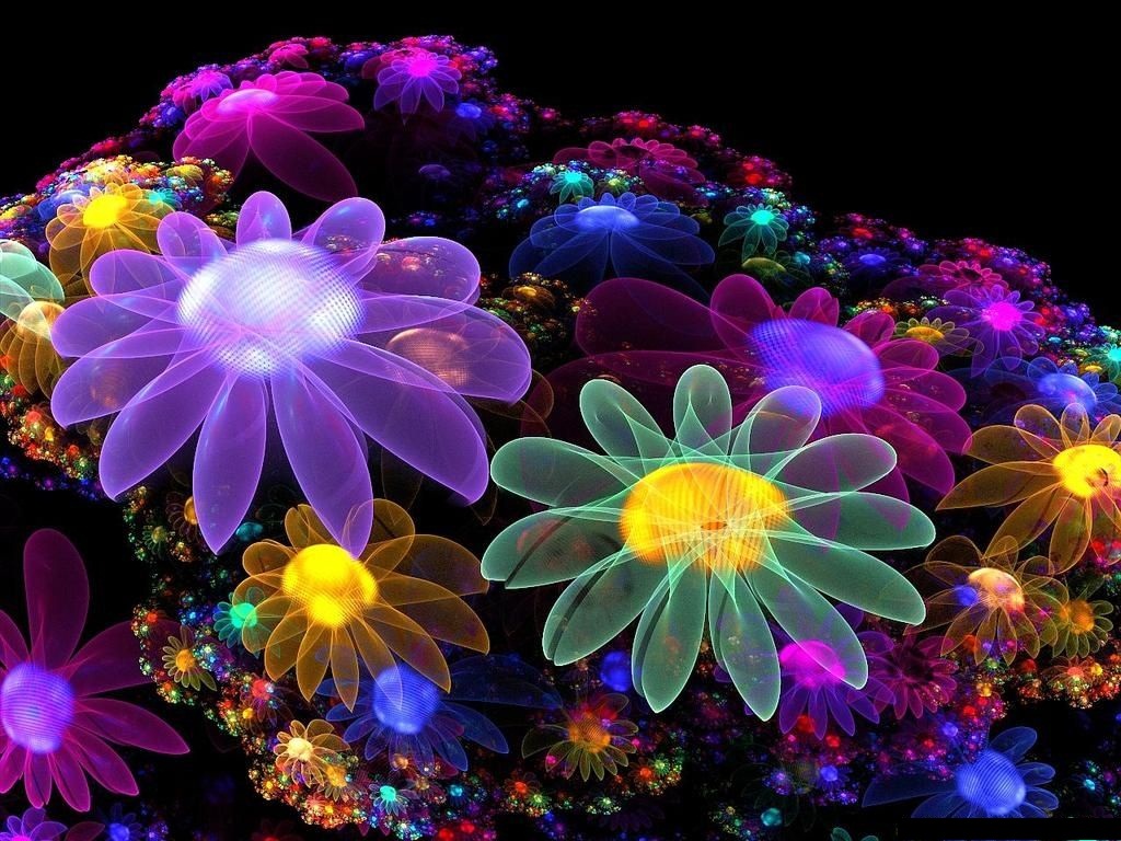 3d Nature Flowers Wallpapers - HD Desktop Backgrounds - Page 3
