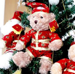 New Year Teddy Bear Cards