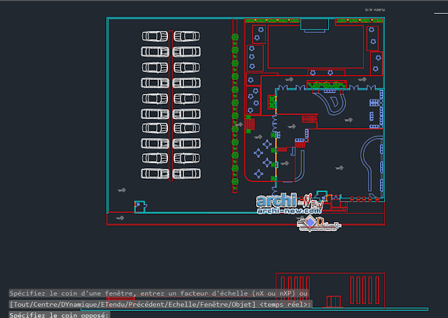 Cafe music in AutoCAD  