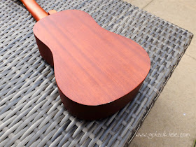 Vintage VUK20 Ukulele back