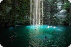 Mexico, Yucatan, Cenote Viaggio di Nozze