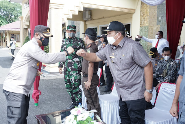 Kapolres Asahan Memimpin Apel Launching Polisi Rindu Masyarakat