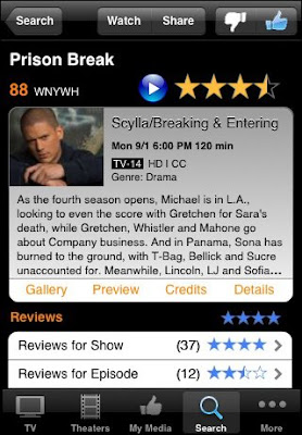 TV Guide for the iPhone