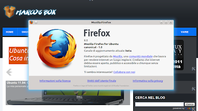 Firefox 8 Beta: Installiamolo su Ubuntu e derivate