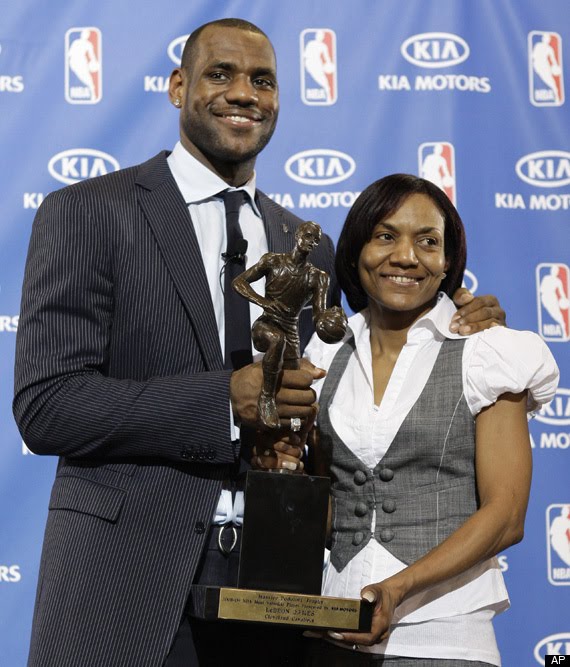 lebron james mom. lebron james mom.