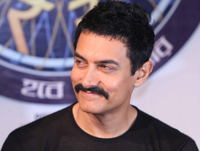 Aamir Khan smiling