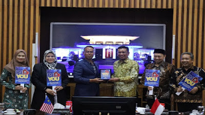  Ketua DPRD Tedy Rusmawan Harap Kerja Sama Bandung-Petailing Jaya Diperkuat