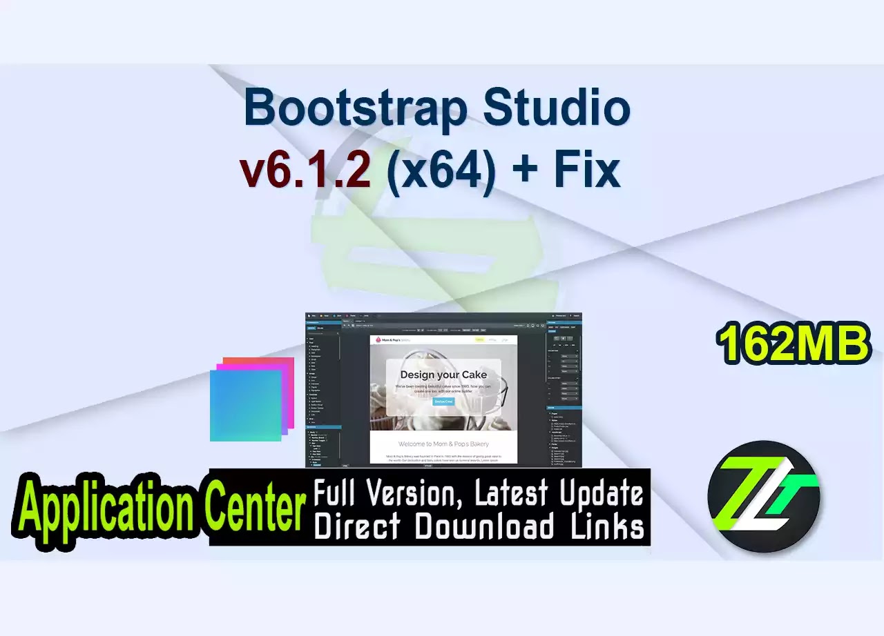 Bootstrap Studio v6.1.2 (x64) + Fix