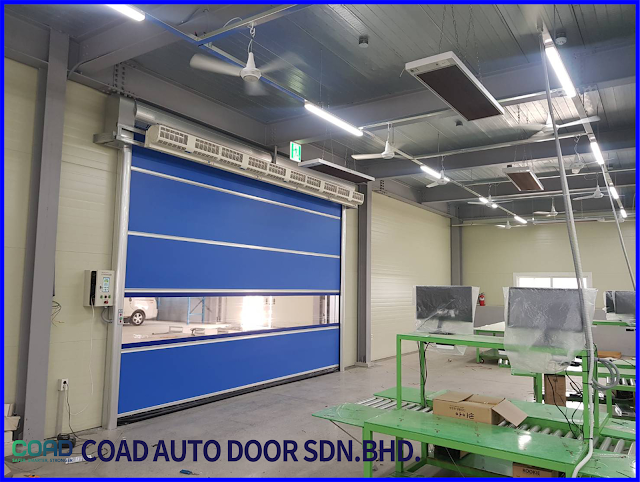 COAD, High Speed Door, INDONESIA, INDUSTRIAL DOOR, JAPAN, KOREA, MALAYSIA, Pintu Berkelajuan Tinggi, pintu pvc, PVC Roller Shutter Door, THAILAND, VIETNAM, シート製高速シャッター