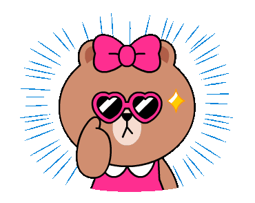 Line Stickers Brown Friends Nice Action Free Download Preview With Gif Animation