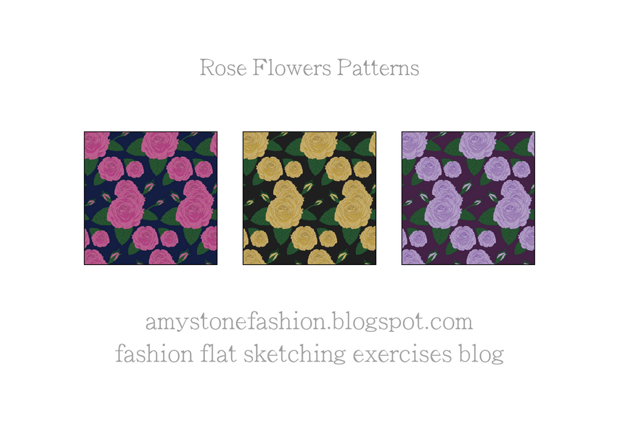 Rose Floral Patterns 3