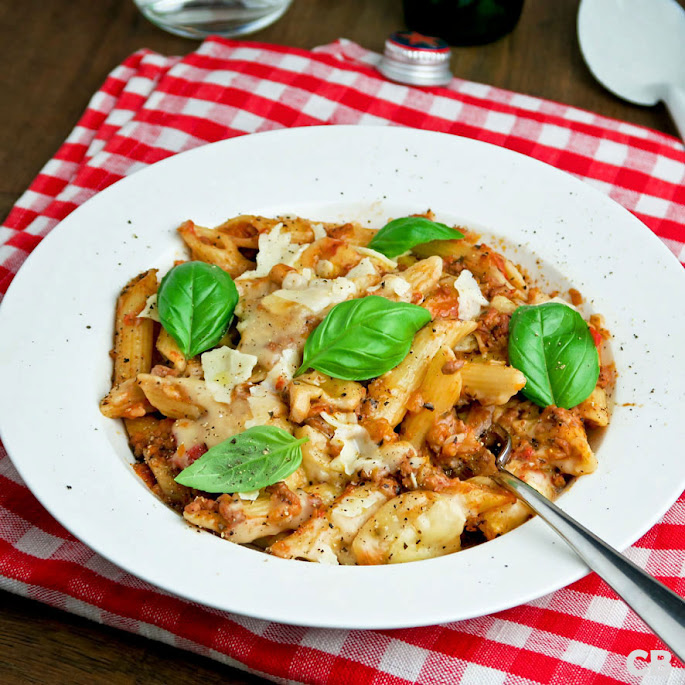 Recept: zo maak je zelf een gegratineerde pastaschotel met bolognesesaus