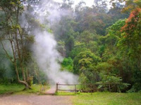 Obyek Wisata Kawah Kamojang di Paseh Jawa Barat