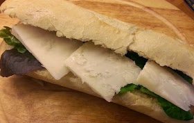 St. Helen's Farm Goat's Milk Hamper review mature cheese sandwich baguette