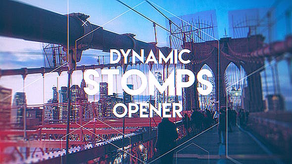 Dynamic Stomps Opener | After Effects Template 