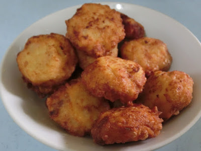 cucur kentang isi ikan