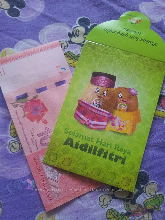 Duit Raya Pertama Buat Alia