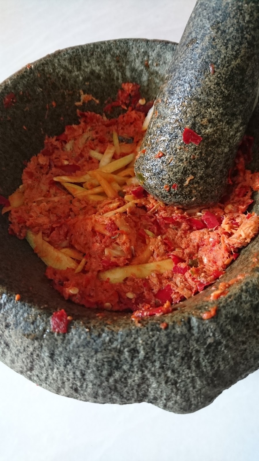 INTAI DAPUR: Sambal Ikan Rebus Mangga