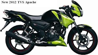 New 2012 TVS Apache