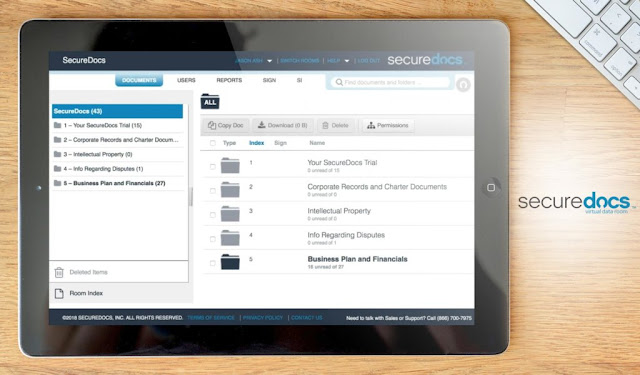 SecureDocs Virtual Data Room