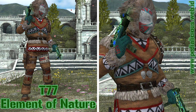 Preview Senjata T77 Element of Nature Point Blank Zepetto Indonesia