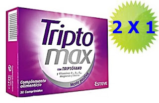 Donde comprar TRIPTOMAX 30 comprimidos, 2X1 barato