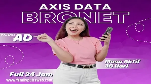 AXIS BRONET: Internetan 24 Jam Sebulan Penuh