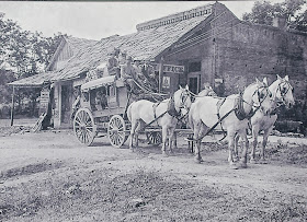 Shasta California museum wagon team