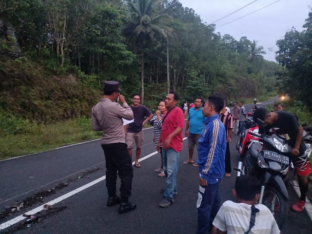 Satu Orang Meninggal Setelah Mengalami Kecelakaan di Jalan Pantai Ngrenehan