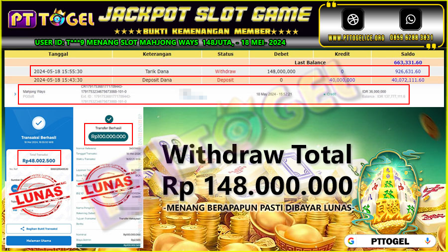 pttogel-jackpot-slot-mahjong-ways-hingga-148-juta-18-mei-2024-06-04-10-2024-05-18