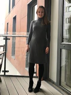 Charcoal Merino Neenah Dress