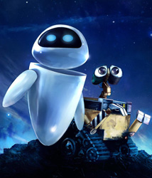 Wall-E e Eva