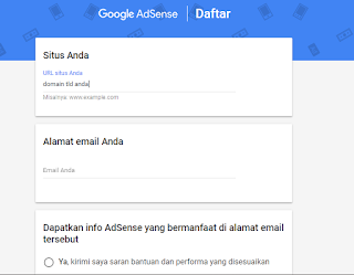 cara cepat diterima google adsense 