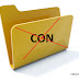 How to Create Folder "CON"